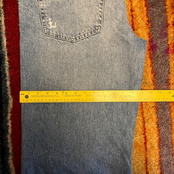 Gap Low Stride in Light Destroy Jeans SZ 16/33 - Picture 9 of 11